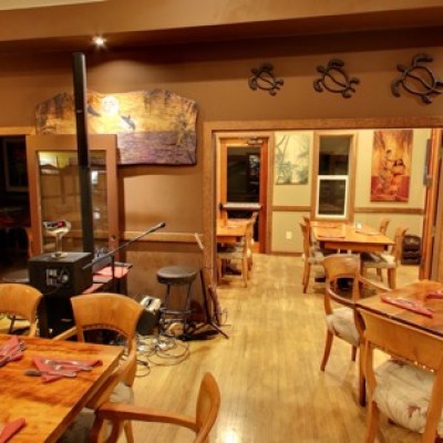 a living room filled with furniture and a table