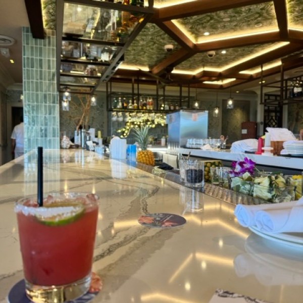 a group of glass bottles on a table