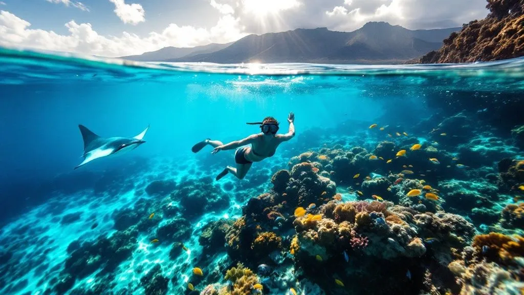 thumbnail underwater view of a large body of water