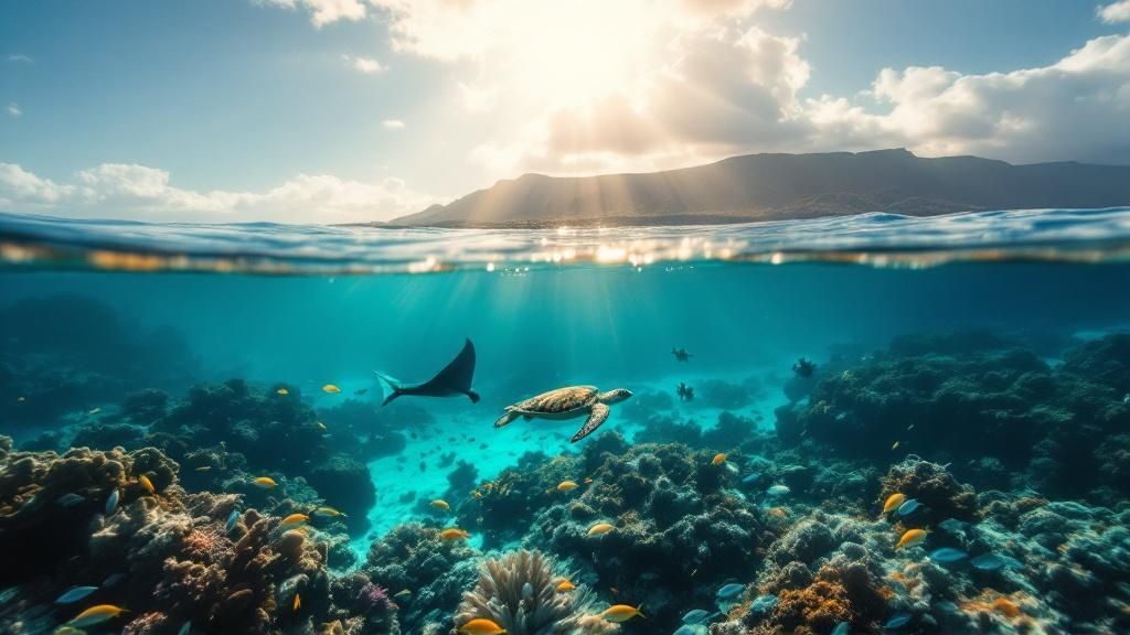 thumbnail_e4b294 underwater view of a body of water
