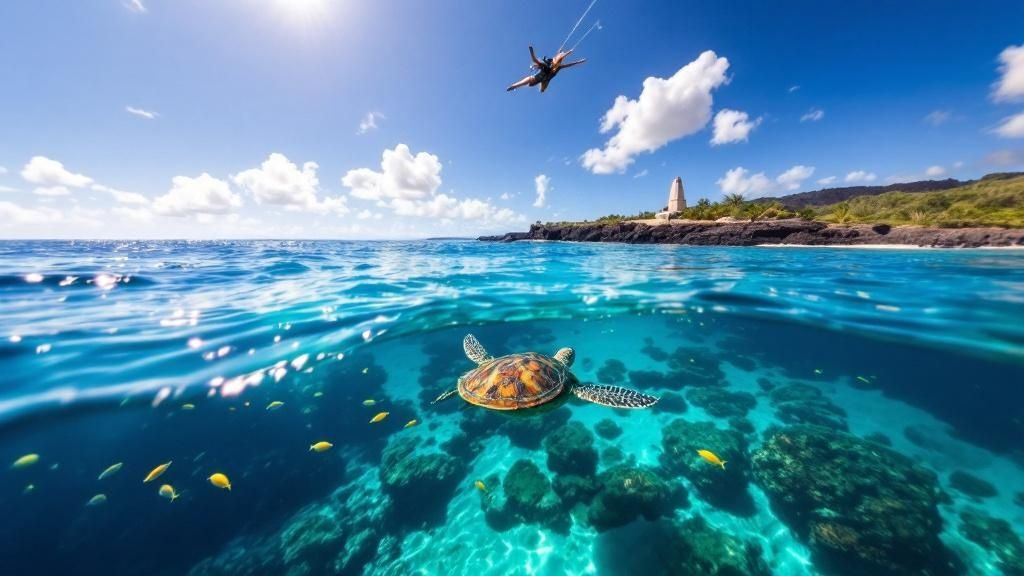 thumbnail_f21ef0 a plane flying over a body of water