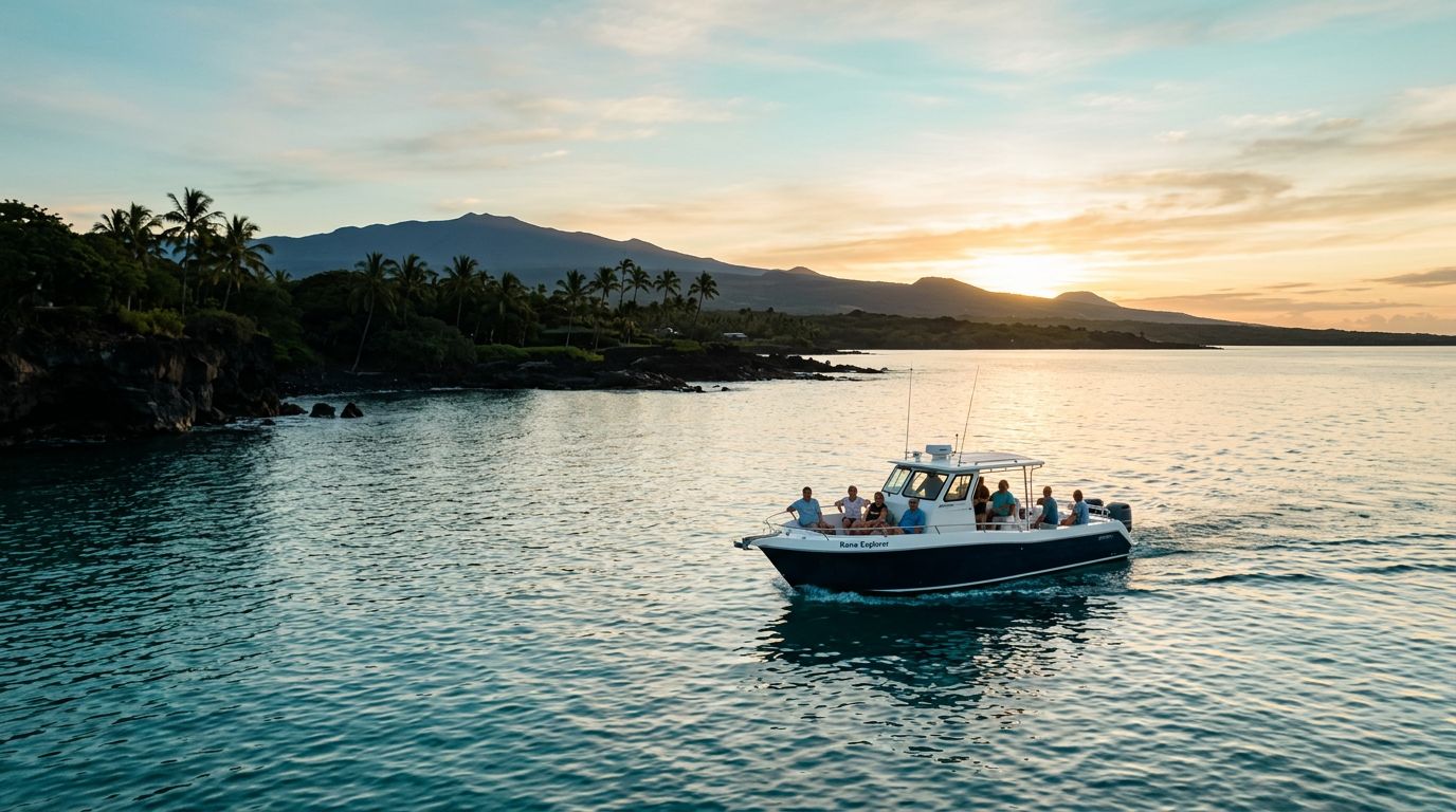 Best Kona Boat Tours for Guests Prone to Seasickness