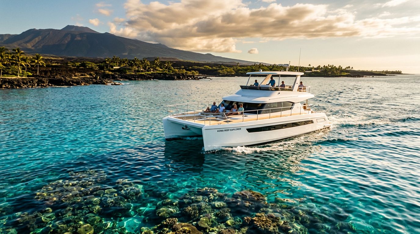 Big Island Boat Tours for Private Groups Who Want Custom Stops