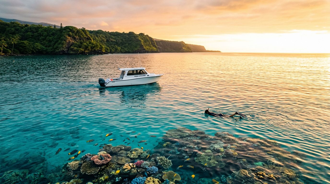 Captain Cook Snorkel Tour From Outrigger Kona Resort