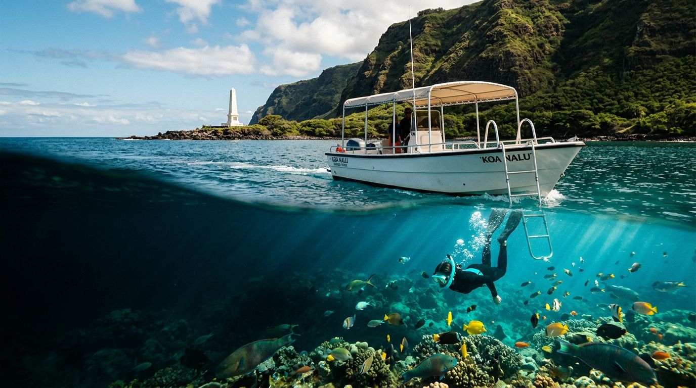 Captain Cook Snorkeling for Travelers Used to Shore Entry