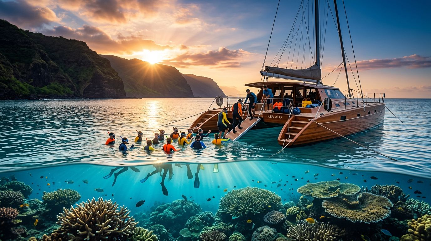 How Many Guests Join a Captain Cook Snorkel Tour?