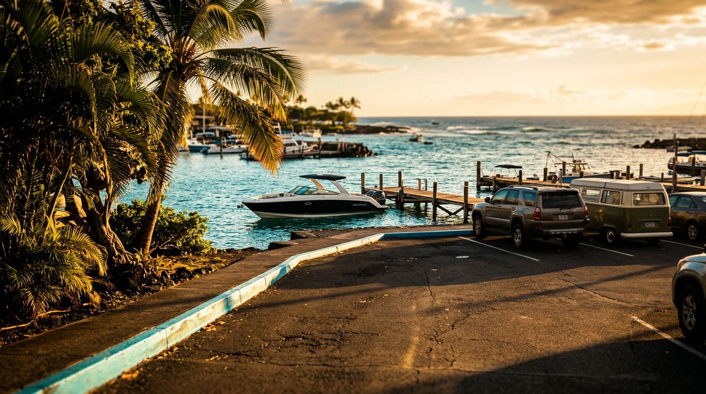 Where to Park for a Captain Cook Snorkel Tour