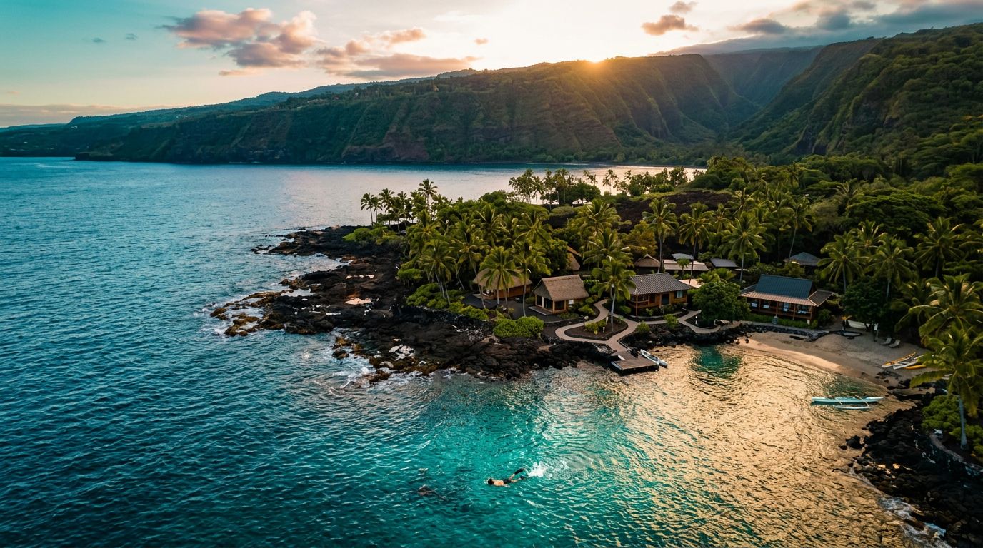 Where to Stay for Captain Cook Snorkeling on the Big Island