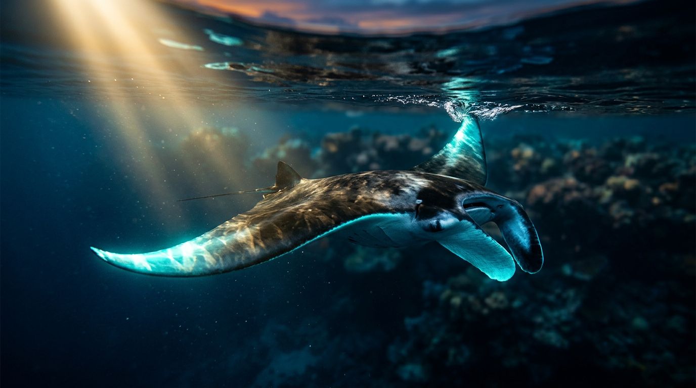why-manta-ray-swimming-looks-like-flying-underwate-featured Why Manta Ray Swimming Looks Like Flying Underwater