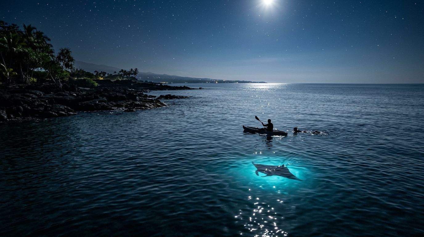 Best Forecast Apps for a Kona Manta Ray Night Snorkel