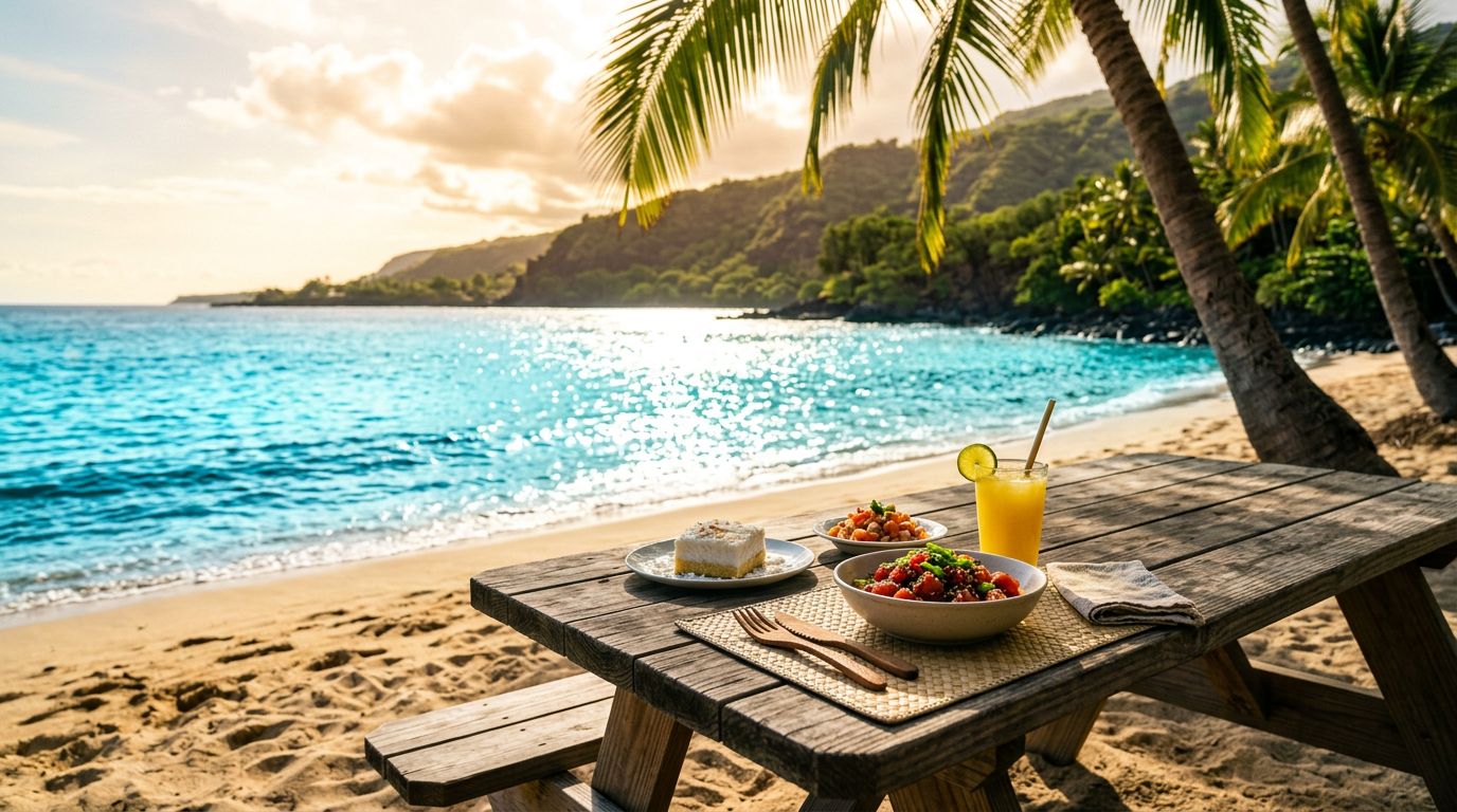 Best Lunch Spots After a Captain Cook Snorkel Tour