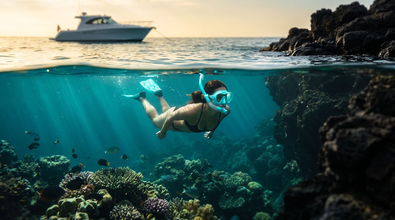 Big Island Snorkeling for Beginners: Boat Tour or Shore?