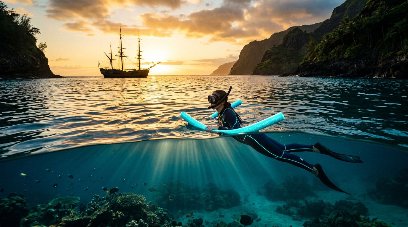 Can You Use a Pool Noodle on a Captain Cook Snorkel Tour?
