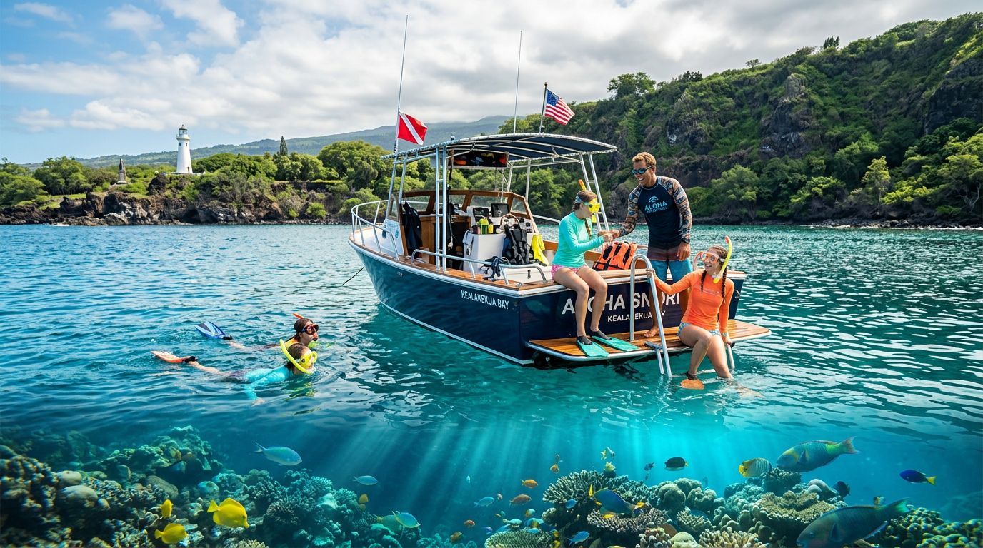 Captain Cook Snorkel Tour Ratios That Matter in Kealakekua Bay