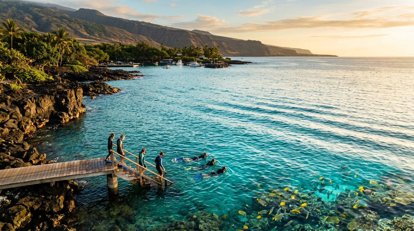 Captain Cook Snorkeling vs Kua Bay for First-Time Visitors