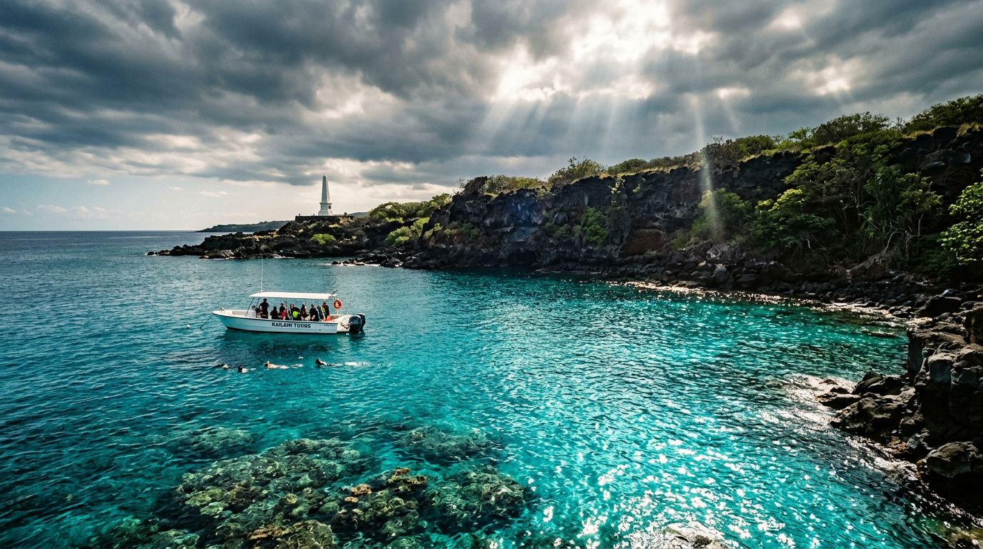 Do Captain Cook Snorkel Tours Always Reach the Monument?