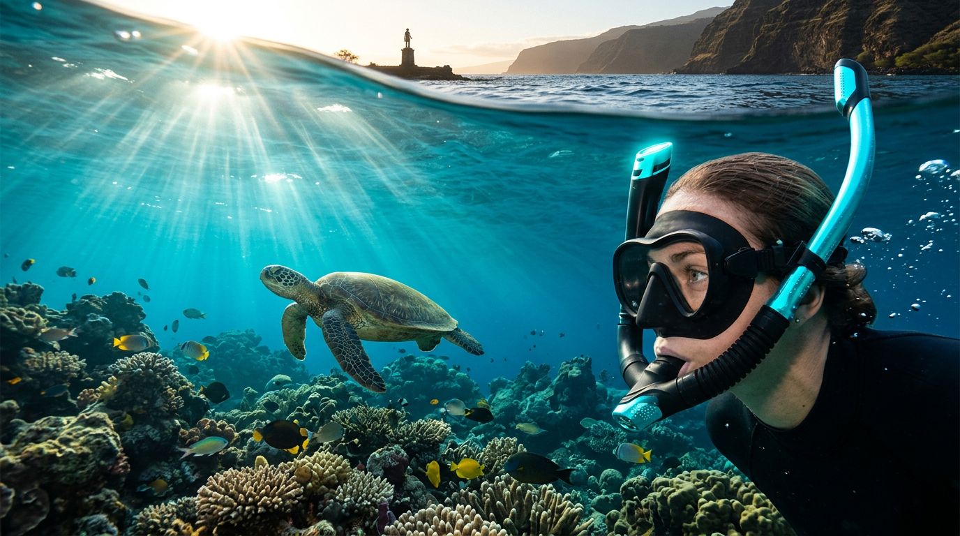 Dry Snorkel vs Traditional Snorkel for Captain Cook Snorkeling