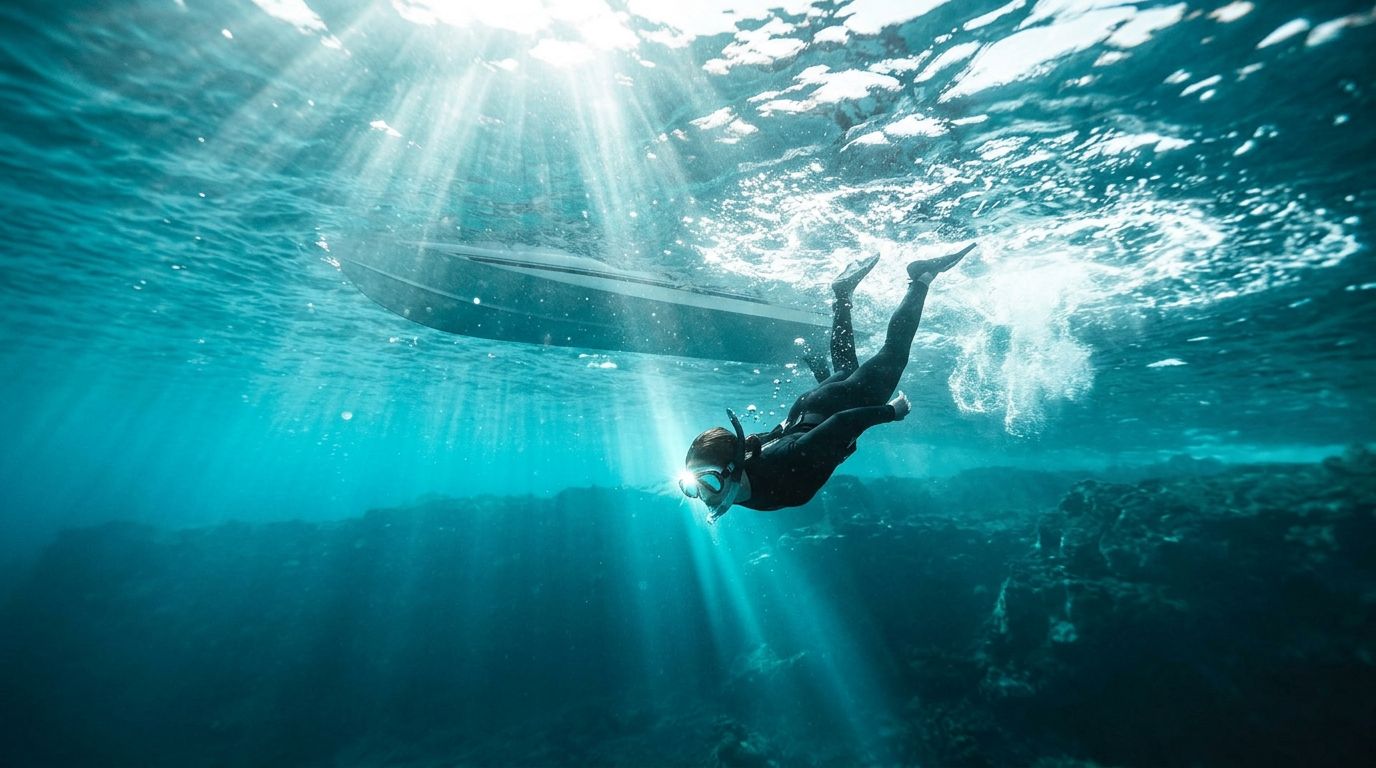 How Surface Chop Feels During Captain Cook Snorkeling