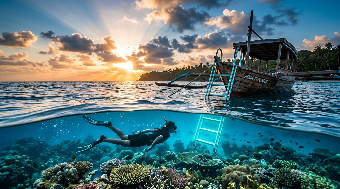 How to Get Back on the Boat After Captain Cook Snorkeling