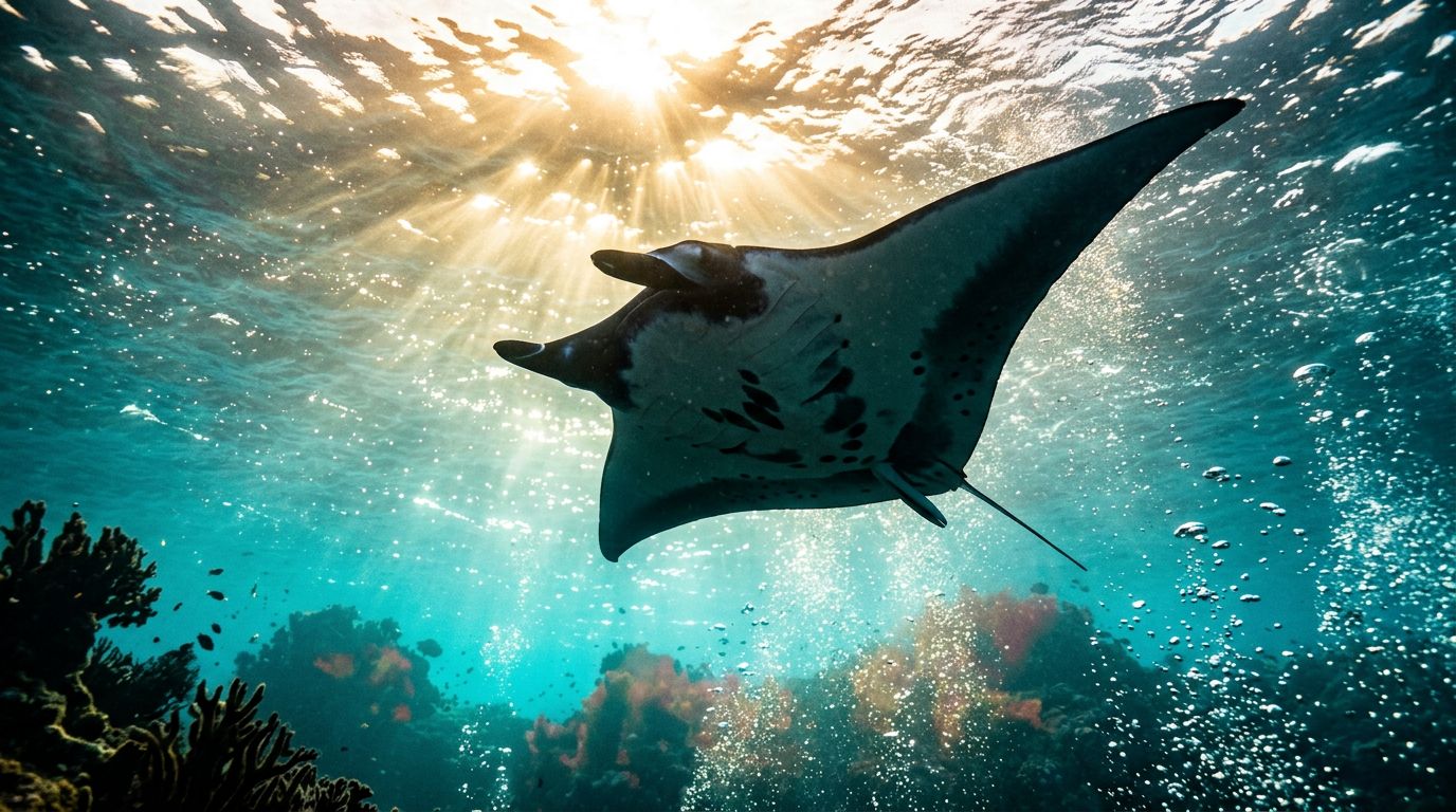 How to Tell Male and Female Manta Rays Apart in Hawaii