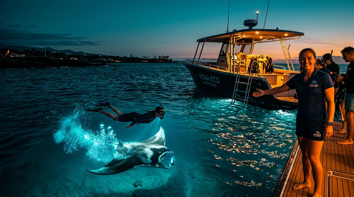 Kona Manta Ray Snorkel: Direct Booking vs Third-Party Sites