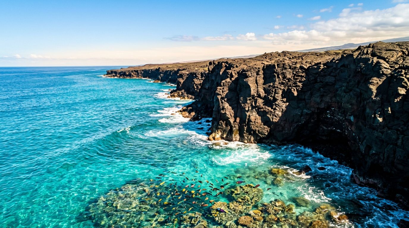 Kona Snorkeling: Why Deep Water Near Shore Helps