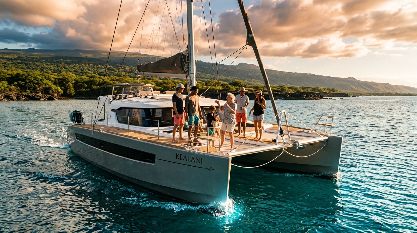 Private Kona Boat Tours for Family Reunions on the Big Island