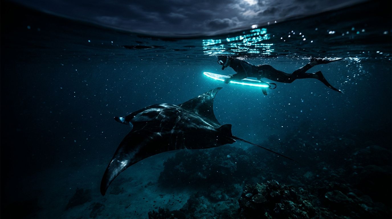 Why Flash Photography Is a Bad Idea on a Kona Manta Ray Snorkel