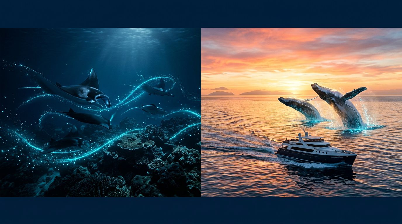 Big Island Manta Ray Snorkel vs. Winter Whale Watch