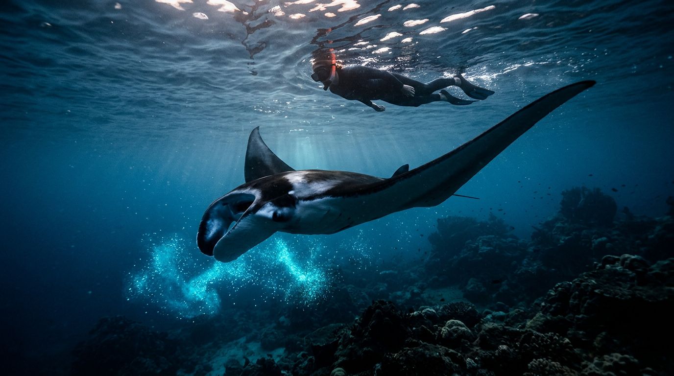 Can Manta Rays in Hawaii Hurt Snorkelers?