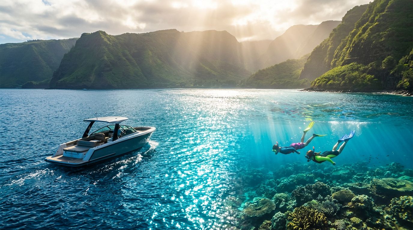 Captain Cook Kona Snorkeling or Pawai Bay for Shorter Rides