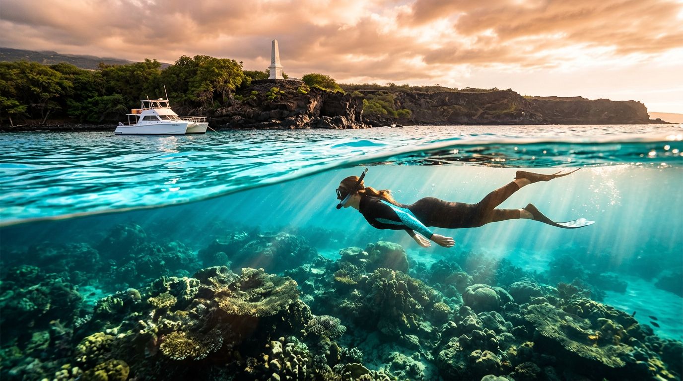 Captain Cook Snorkel Tour Tips for Solo Travelers in Kona