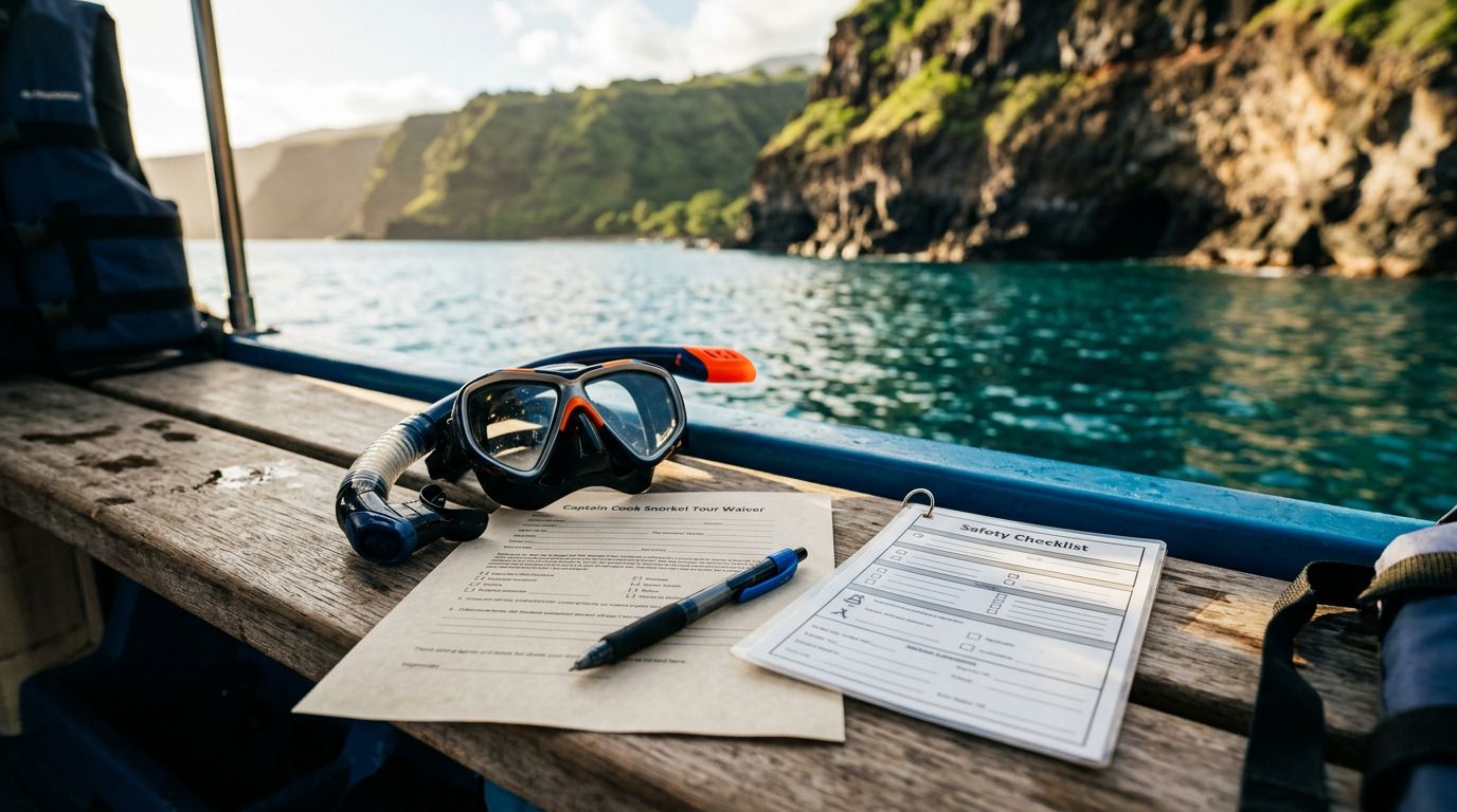 Captain Cook Snorkel Tour Waiver: What to Check Before You Book