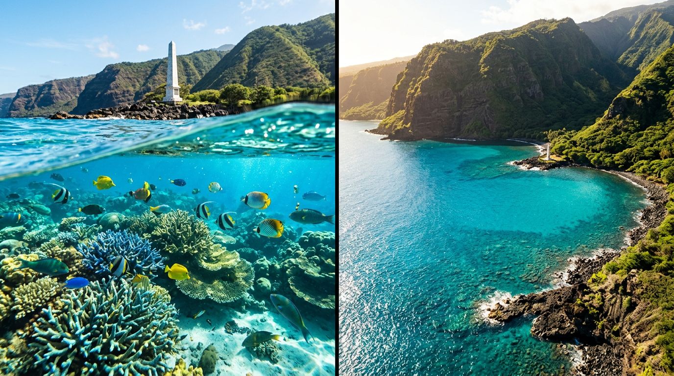 Captain Cook Snorkeling vs. Kealakekua Bay: Same Spot?