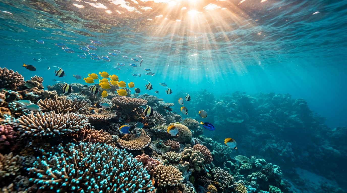 Healthy Coral Signs During Kealakekua Bay Snorkeling
