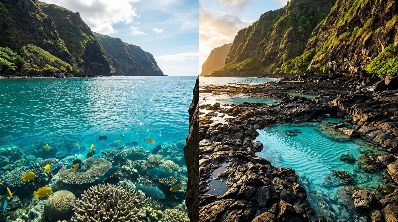 High Tide vs. Low Tide for Kealakekua Bay Snorkeling