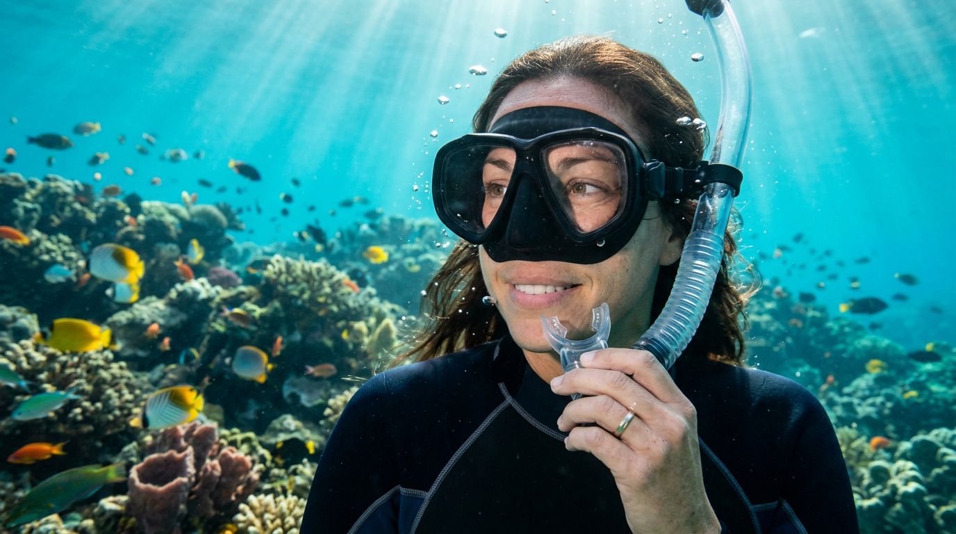 How to Prevent Snorkel Mouthpiece Soreness at Captain Cook
