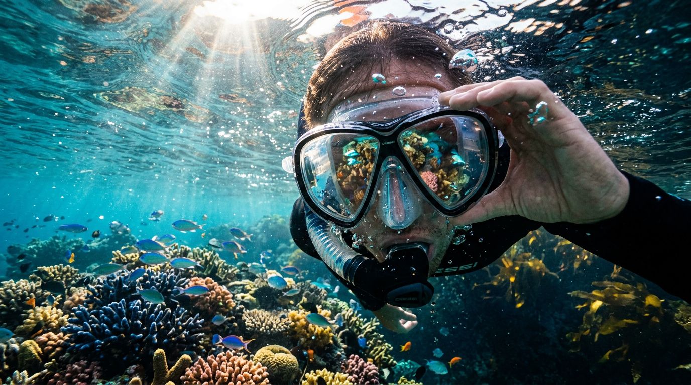 How to Stop Mask Fog During Captain Cook Snorkeling