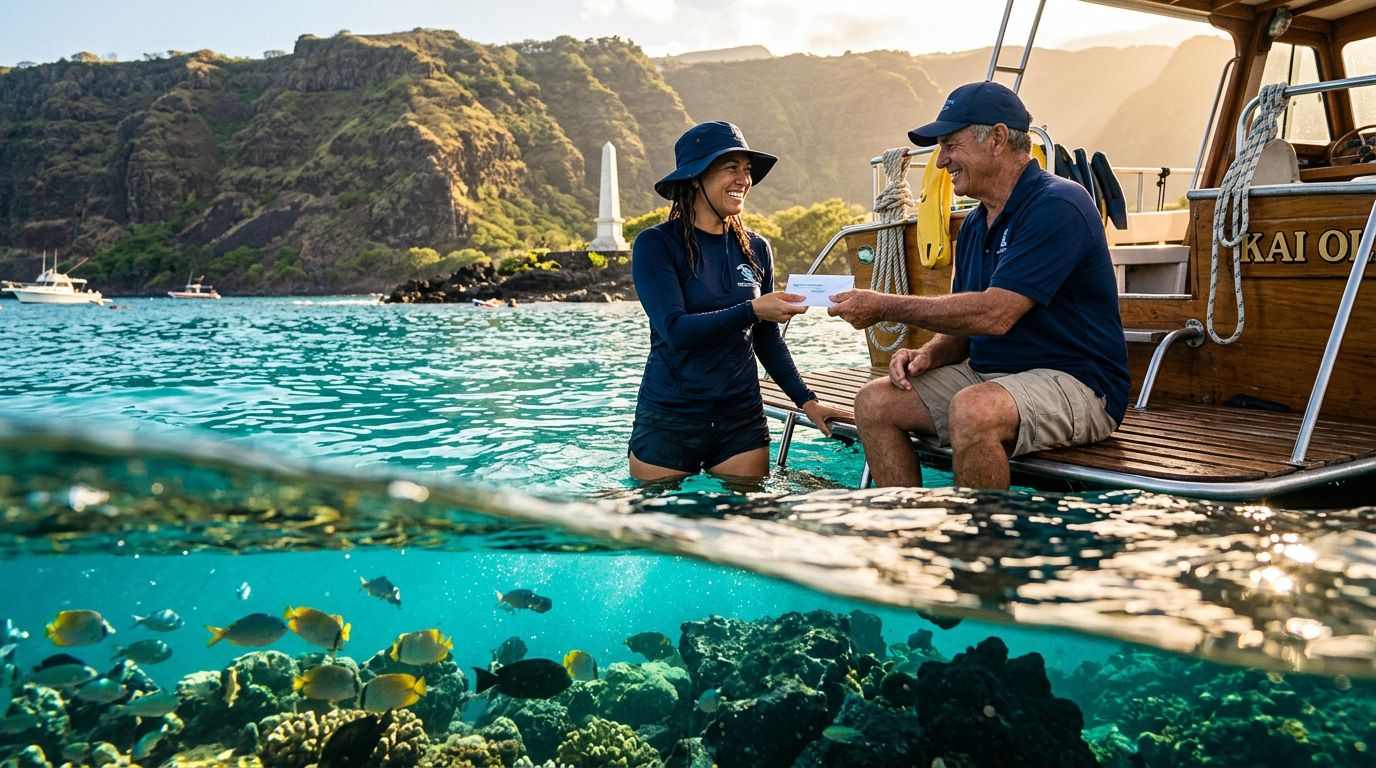 How to Tip Your Captain Cook Snorkel Tour Crew