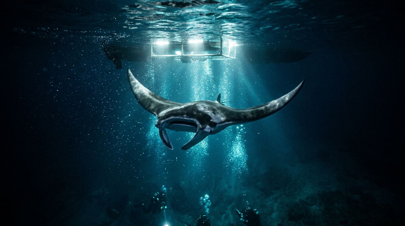 Is a manta ray night snorkel Kona available every night?