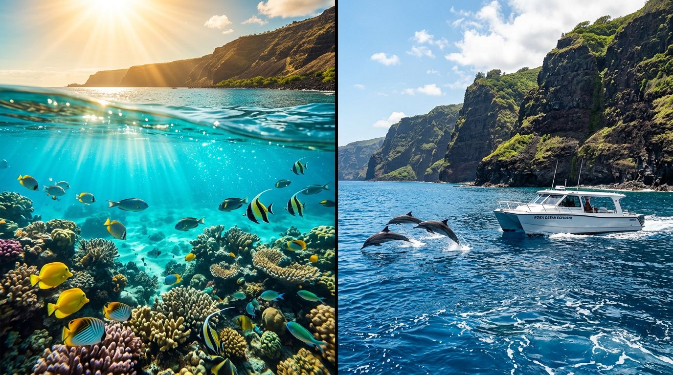 Kealakekua Bay Snorkeling Tour or Dolphin Cruise?