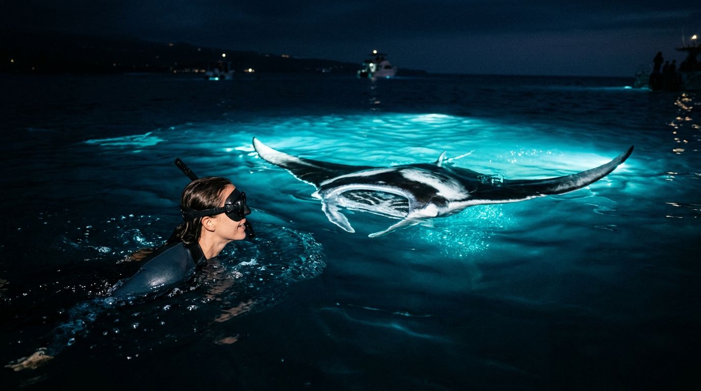 Kona Manta Ray Snorkel: A Solo Traveler's Guide
