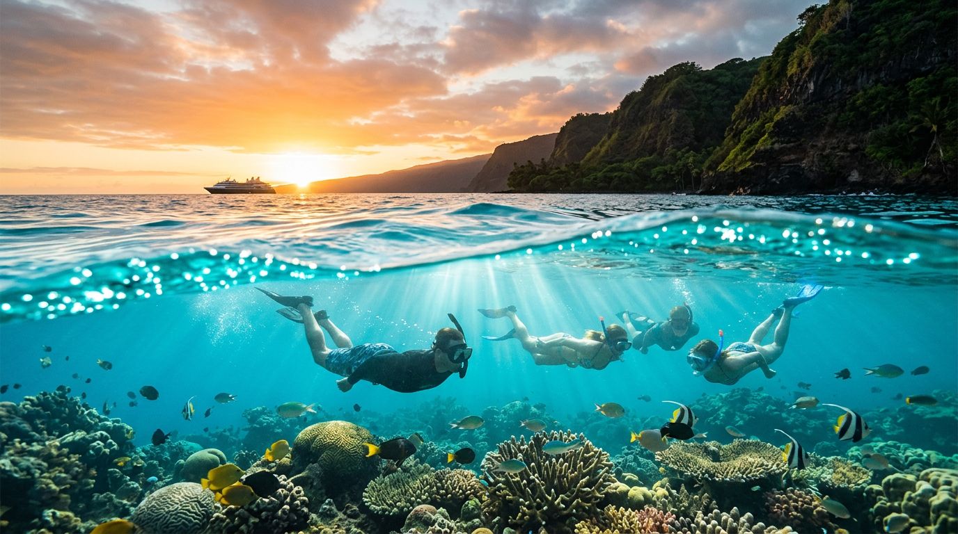 Kona Snorkeling Tours for Cruise Ship Guests