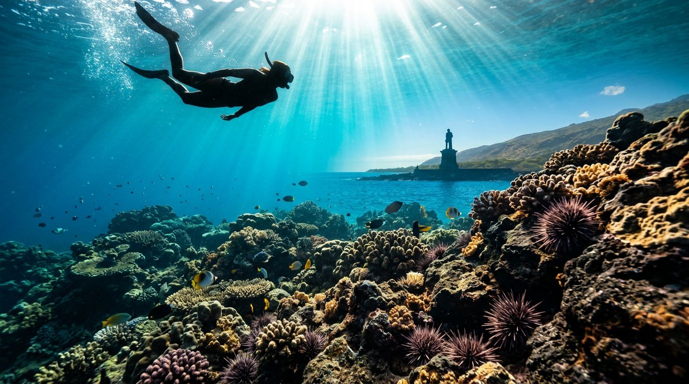 Sea Urchins During Captain Cook Snorkeling: What to Watch For