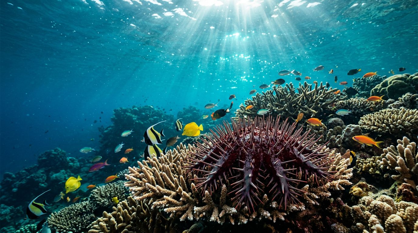 Snorkeling Big Island Hawaii: Spot Crown-of-Thorns Starfish