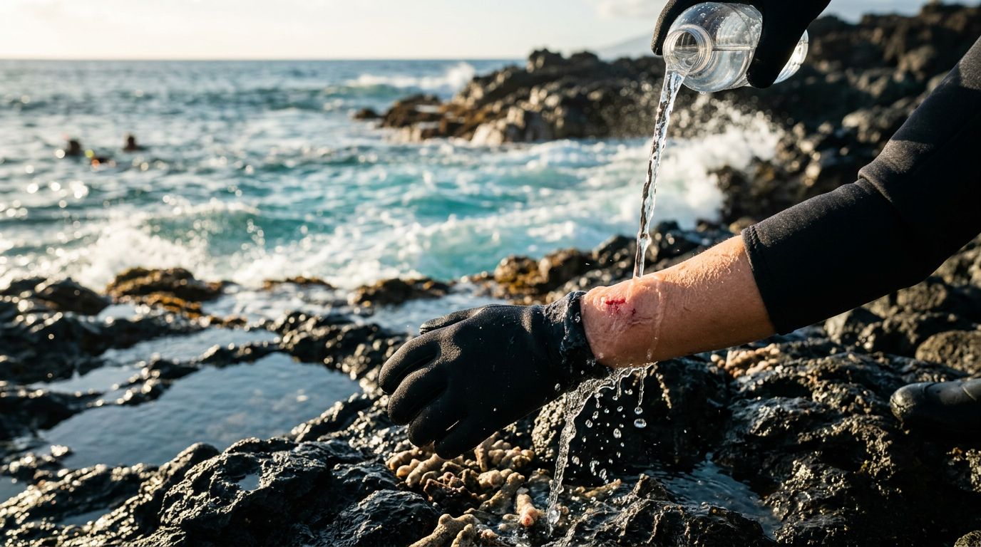 Snorkeling Big Island Hawaii: Treat Reef Cuts Safely