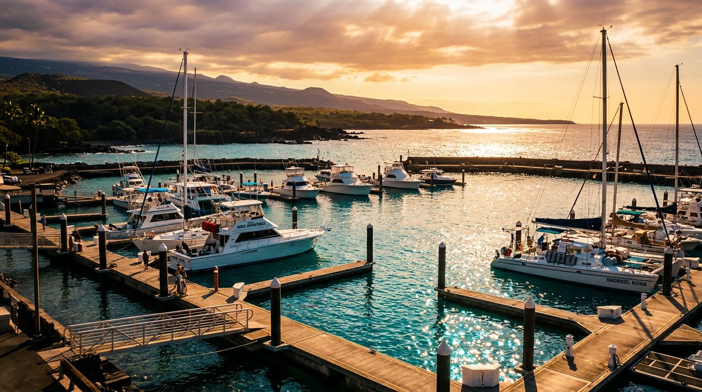 Why Honokohau Harbor Is a Smart Start for Kona Boat Tours