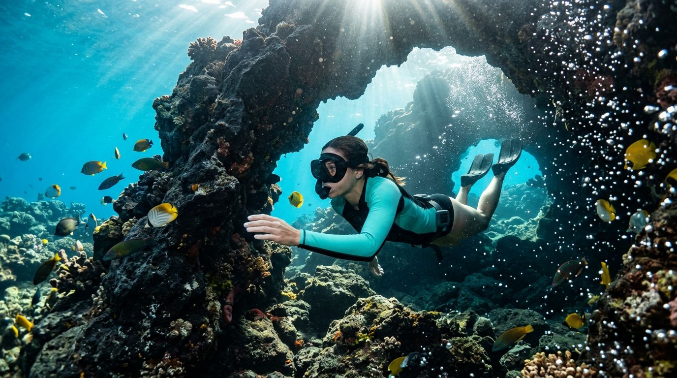 Why Lava Tubes Make Big Island Snorkeling Unique