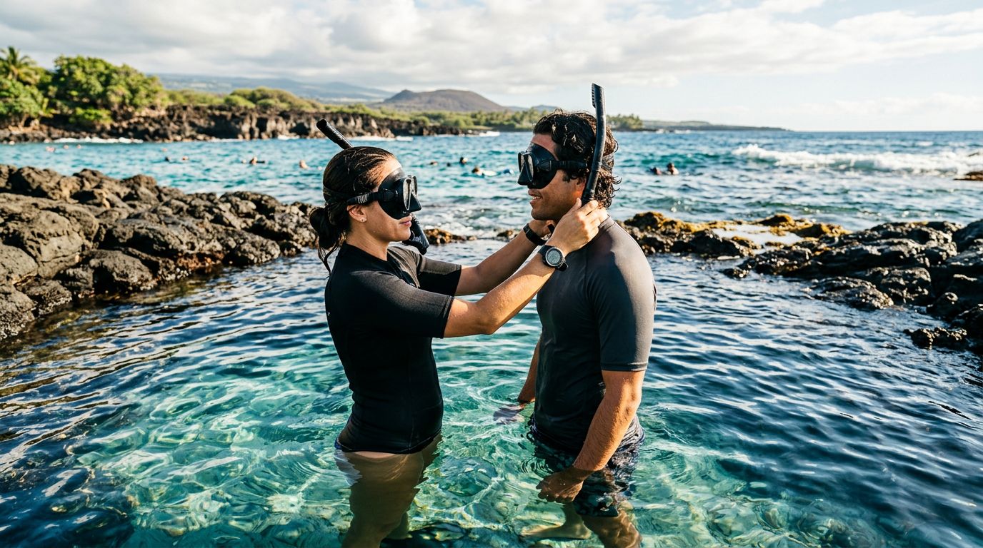 Big Island snorkeling: The Buddy Check That Matters