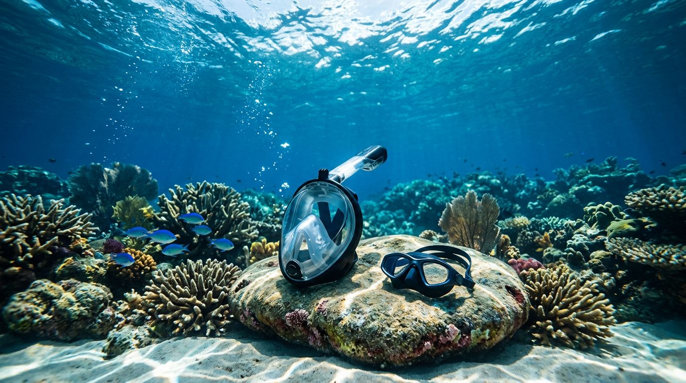 Can You Wear Swim Goggles Under a Captain Cook Snorkel Mask?